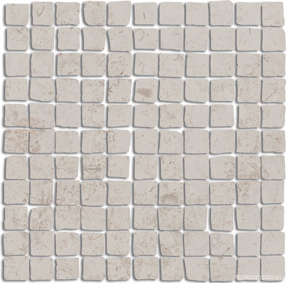 Декор Спакко мозаичный серый светлый матовый 20x20 Kerama Marazzi Про Лаймстоун Серый, фото 7