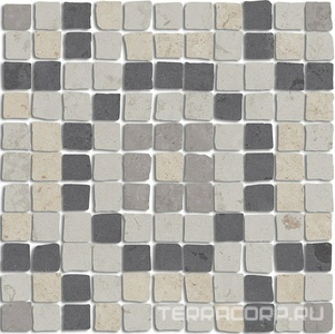 Декор  Спакко 1 мозаичный матовый 20x20 Kerama Marazzi Про Лаймстоун Комбинированный 