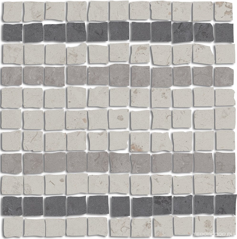 Декор Спакко 3 мозаичный матовый 20x20 Kerama Marazzi Про Лаймстоун Комбинированный, фото 7