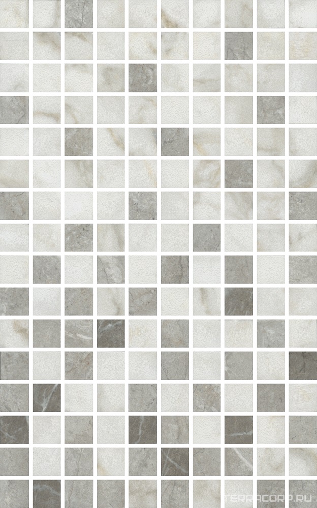 Декор 1 мозаичный микс глянцевый 25x40 Kerama Marazzi Кантата Комбинированный, фото 7