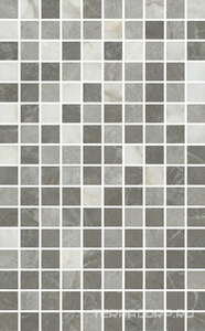 Декор  2 мозаичный микс глянцевый 25x40 Kerama Marazzi Кантата Комбинированный 