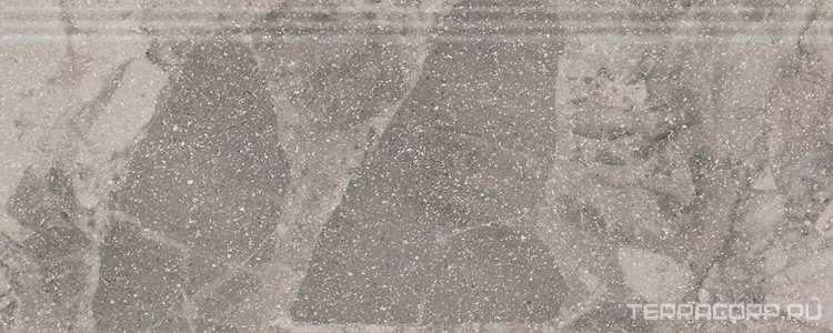Плинтус  Стоун серый матовый обрезной 30x12x1,3 Kerama Marazzi Рабат Серый 