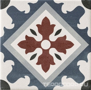 Керамогранит APE Ceramica Cabanyal Marina Blue 15x15 Комбинированный 