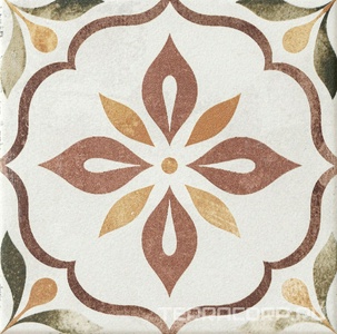 Керамогранит APE Ceramica Cabanyal Roseta Garnet 15x15 Комбинированный 