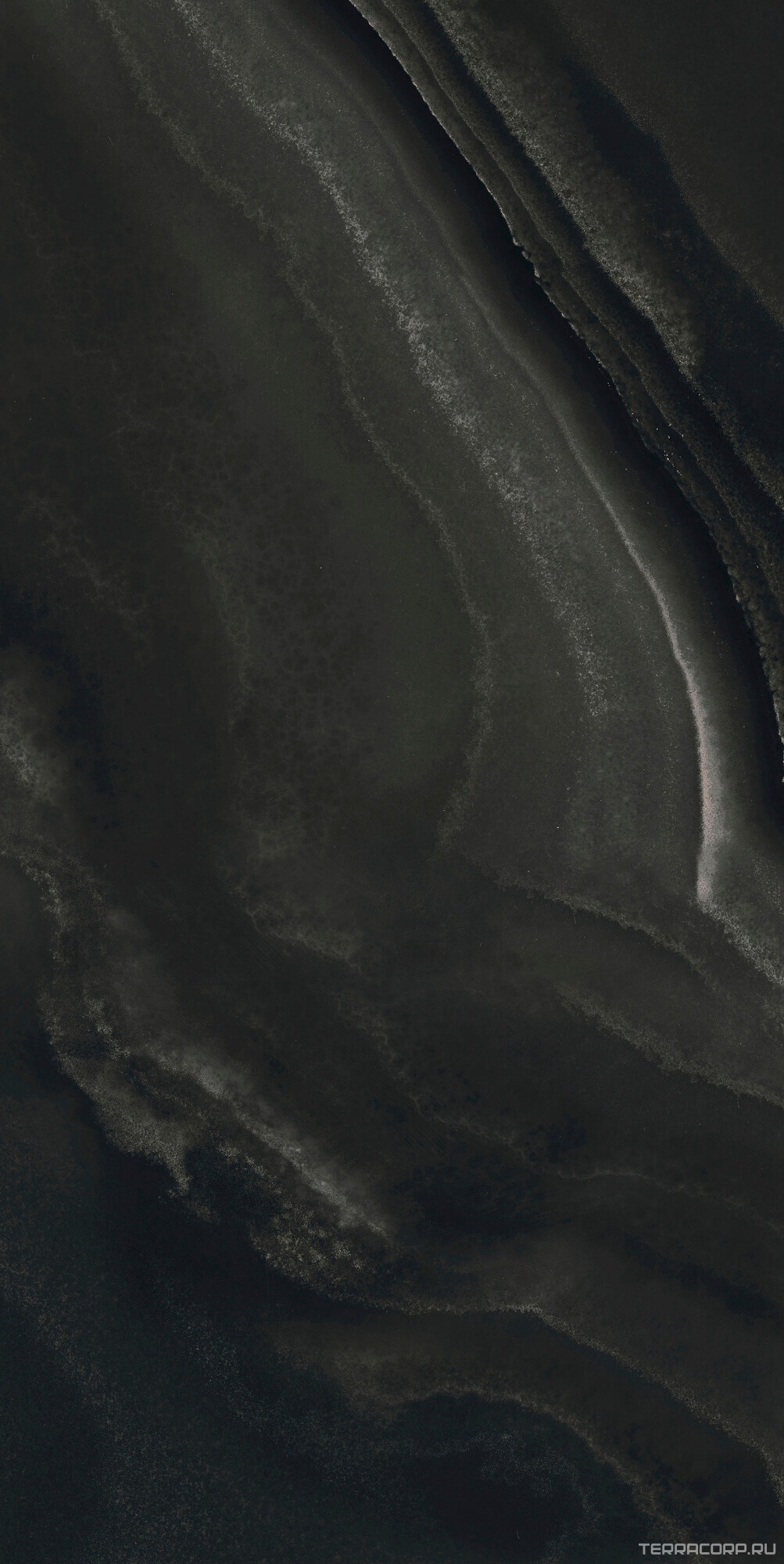 Керамогранит Florim Eccentric Lux Smoky Black Glossy 60x120 Черный, фото 3