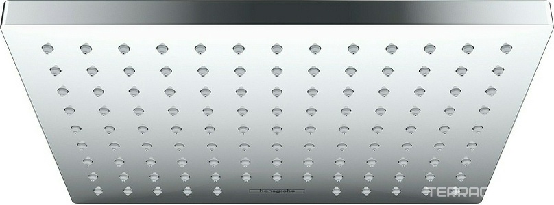 Верхний душ, лейка прямоуг. 230х170мм, 1 тип струи, (цв. хром),  230 1jet EcoSmart ZZ Hansgrohe Vernis Shape 26283000