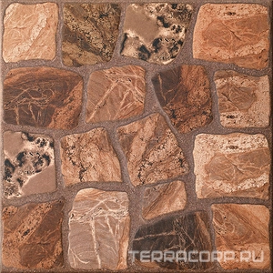 Керамогранит Cersanit vilio Глаз.керамогранит Vilio коричневый рельеф 29,8x29,8 Коричневый 