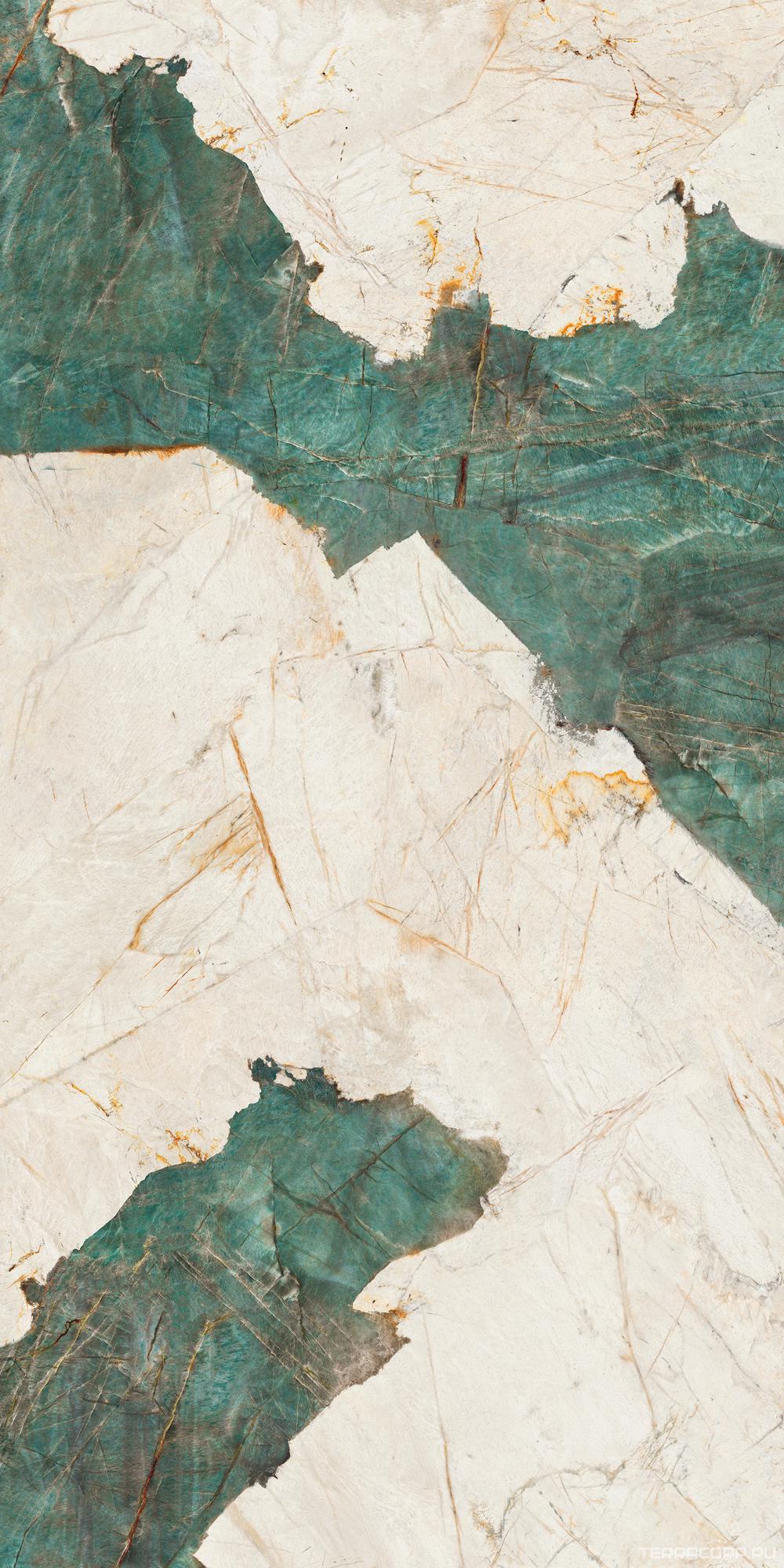 Керамогранит Florim Magnum Heritage Luxe Heritage Aqua matt 160X320 Комбинированный, фото 3