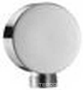 Шланговое соединение G 1/2 встраиваемое, круглая розетка, хром ZZ Jacob Delafon Универсал E75142-CP