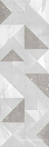 Керамическая плитка Gracia ceramica Origami  grey wall 03 30х90 Серый 