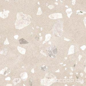Керамогранит Gracia ceramica Terrazzo sugar  beige PG 01 60х60 Бежевый 