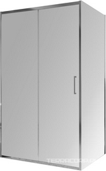 Душевой уголок 1200х900хh1950мм, прямоуг., правый/левый, (стекло прозрачное 6мм, фурн.цв.хром),  ZZ BelBagno Luce LUCE-AH-1-120/90-C-Cr