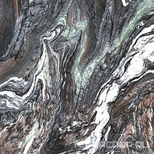 Керамогранит Cedit Magnum Policroma Policroma Cipollino Glossy 120x120 Комбинированный 