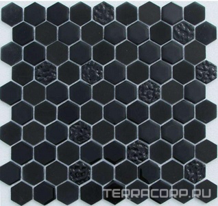 Мозаика Спектр-М Микс стекло Мозаика из стекла на сетке SK10-048 29.5x30.5 Комбинированный 