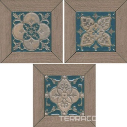 Керамогранит Kerama Marazzi Меранти Вставка  пепельный мозаичный13x13 Бежевый 