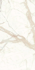 Керамогранит Ariostea Ultra Marmi Bianco Calacatta Lucidato (Shiny) 6 mm 150x300 Комбинированный 