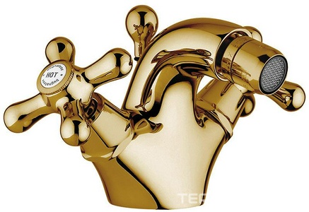 Смеситель для биде, с д/к, (цв. бронза),  ZZ Gaia Newport RB044 BR