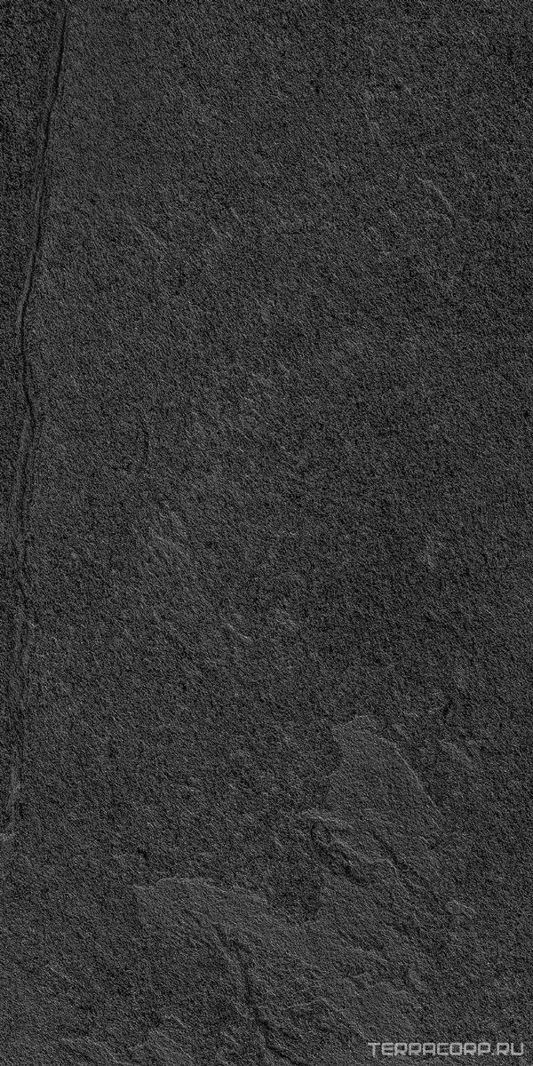 Керамогранит Lea Ceramiche Waterfall Dark Flow Nat RT 60x120 Черный, фото 6