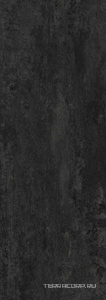 Керамогранит Laminam Rus Cementi Cemento Nero Bocciardato 5.6 mm  100x300 Черный 