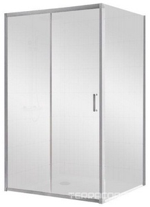 Душевой уголок 1200х800хh1850мм, прямоуг., правый/левый, (стекло прозрачное 5/4мм, фурн.цв.хром), Uno ZZ BelBagno UNO UNO-AH-1-120/80-C-Cr