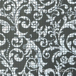 Damasco Black White Mosaico Mix4 (30x30) XX |60x60