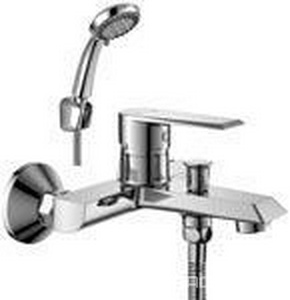 Смеситель для ванны/душа, короткий излив, с установочным комплектом и аксессуарами, хром Rossinka RS28 RS28-31