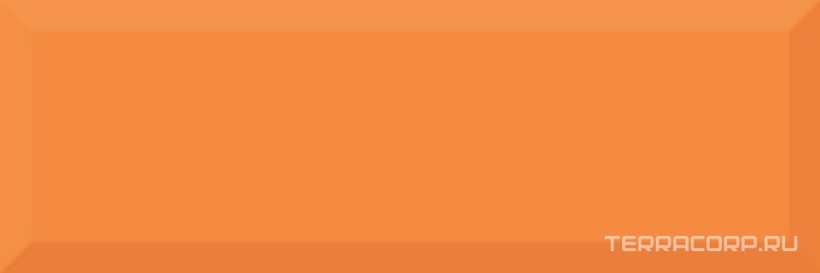 Monocolor Naranja Biselado Brillo ZZ10x30