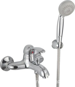 Смеситель для ванны/душа, короткий излив, с установочным комплектом, аксессуарами, хром XX Veragio Grazia VR.GRA-3501.CR