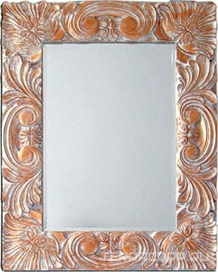 Зеркало 114х87см, в рамке  ZZ Devon & Devon Golden Bloom DKSILVBL