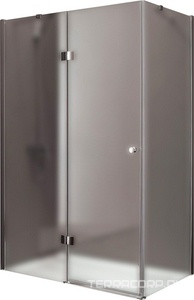 Душевой уголок1200x1000x1950 мм, стекло-Punto, профиль-хром,  ZZ Cezares Verona VERONA-W-AH-1-120/100-P-Cr-L
