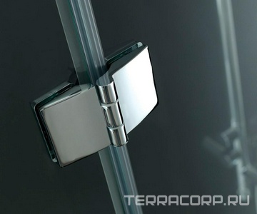 Душевой уголок 1200х1000хh1950мм, прямоугольный, "Правый"/ "Левый" распаш. дверь, с неподв.стенкой (стекло прозр. 6мм, фурн/хром),  ZZ Cezares Verona VERONA-W-AH-1-120/100-C-Cr