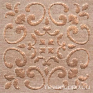 Керамогранит Kerama Marazzi Браш Вуд Вставка  беж A4819.9x9.9 Бежевый 