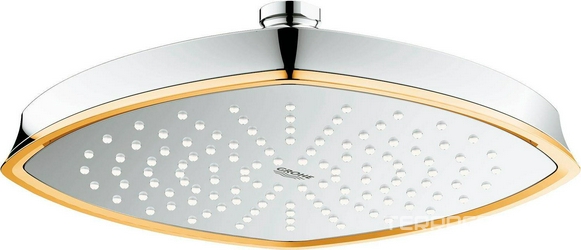 Верхний душ Rainshower Granderan 210 мм, цв. хром/золото, без кронштейна ZZ