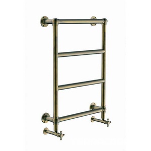 Полотенцесушитель  750мм(В)*500мм(Ш), в комплекте 2 заглушки, 2 вентиля, 2 чашки, бронза ZZ Boheme Palazzo 711