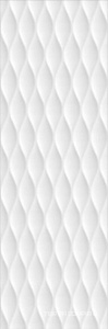 Керамическая плитка Kerama Marazzi Турнон  белый структура обрезной30x89.5 Белый 