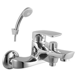 Смеситель Lemark plus Shape LM1712C для ванны с душем| 21x14x21