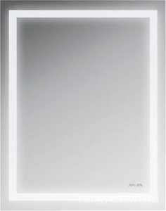 Зеркало , 55x70 см,с контурной Led-подсветкой, , ZZ AMPM Gem M91AMOX0551WG