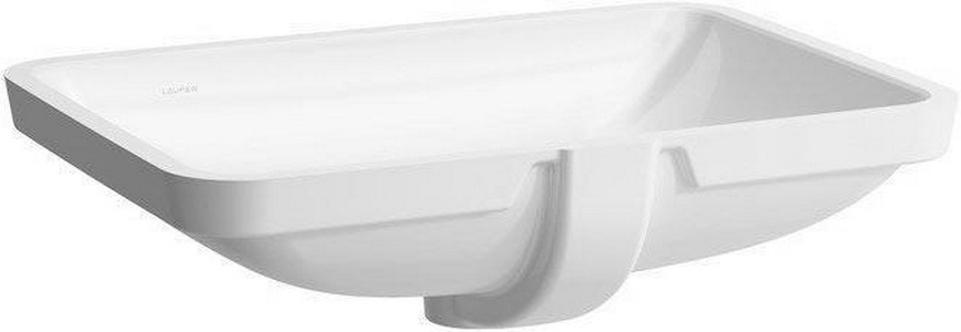 Раковина 600(645)х400450хh170мм, без отв.д/смесит., устанавливаемая под столешницу, крепёж в компл., LaufenProA ZZ Laufen Laufen Pro A 8.1196.5.000.109.1