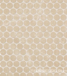 Beige Duna Round Mosaico ZZ| 29.5x32.5