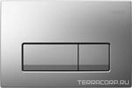 Клавиша смыва монтажного элемента для инсталляции 111.153.00.1, (пластик хром.мат),  51 ZZ Geberit Delta 115.105.46.1