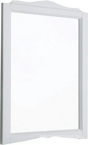 Зеркало 83хh110/116cм в раме (рама дерево цв.белый),  ZZ Simas Arcade ARS2 bianco