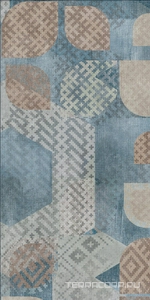 Керамогранит Dado Ceramica Wallpapers Geometric (mix 2) rett 60x120 Комбинированный 