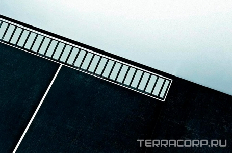 Дренажный канал,прям 800мм,(лоток 740мм),готовый компл,сифон выход вбок 0,7л/с,ножки, стакан с мембаной антизапах, дек.решетка "straight",Tecelinus ZZ Tece TECElinus 15100089