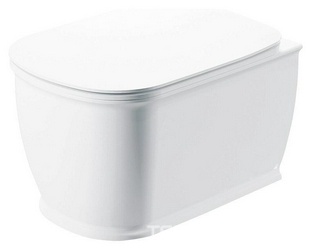 Унитаз подвесной, безободковый, без сиденья, крепеж в компл., Prado