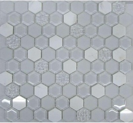 Мозаика из стекла на сетке SK10-049 ZZ |29.5x30.5