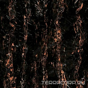 Керамогранит Ariostea Ultra Marmi Porte D'or Lucidato (Shiny) 6 mm ZZ150x150 Черный 