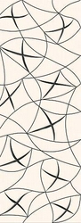 Декор Vela Beige "Stella" |20.1x50.5