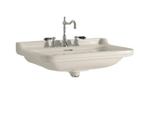 Раковина Kerasan Waldorf 4140 с 3 отверстиями| 60x24x55