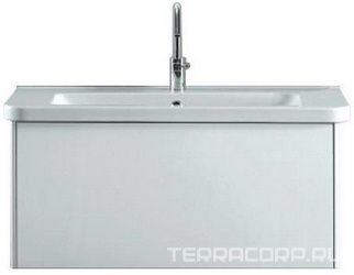 Тумба подвесная 98хh47х40см, д/рак 100см, 1 выдвижной ящик, (фасад цв.белый, корпус цв.белый), крепл.в компл., Le Fiabe XX