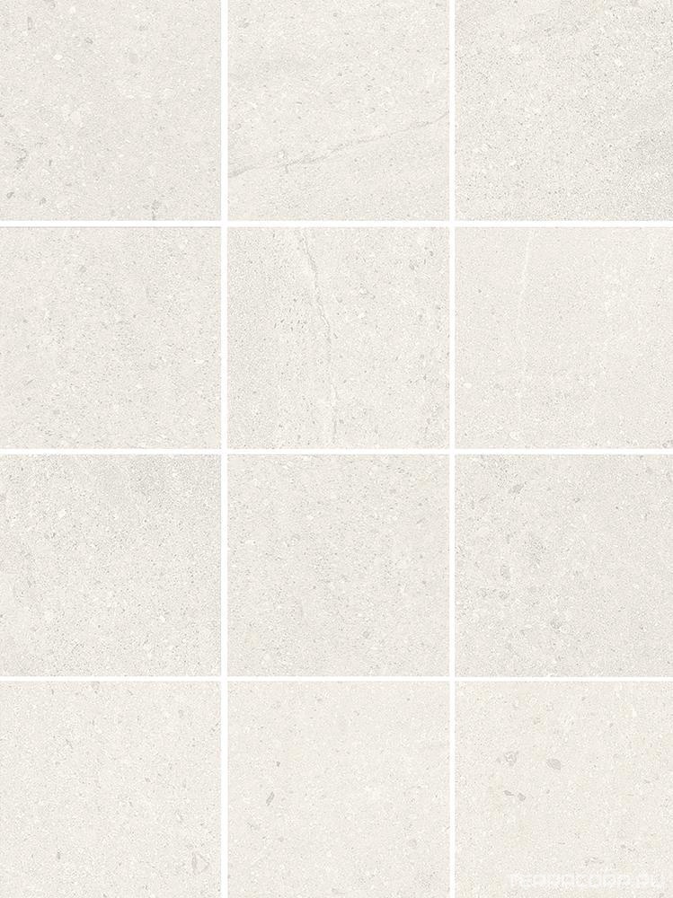Керамическая плитка Kerama Marazzi Матрикс светлый, полотно 29,8х39,8 из 12 частей 9,8х9,8 Белый, фото 3